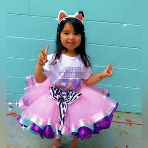 Gabbys dollhouse inspired tutu set